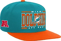Outerstuff Boys' Miami Dolphins Retro Deadstock Snapback Cap