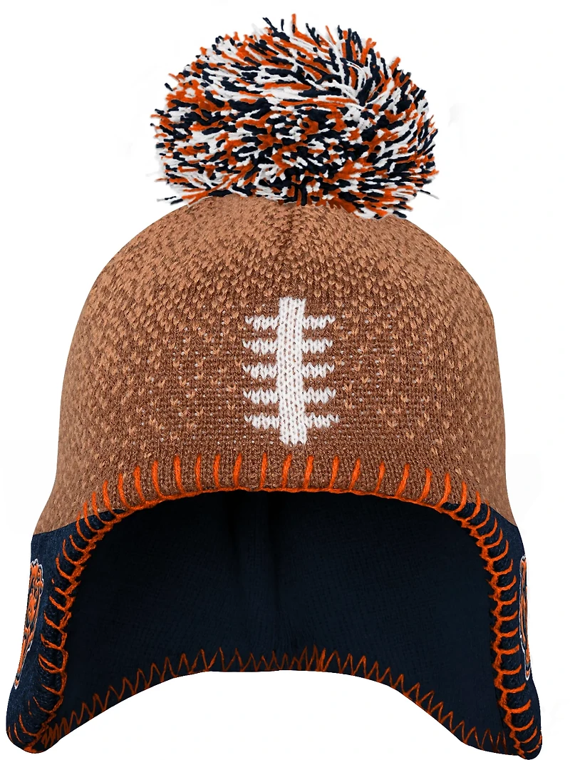 Outerstuff Infants' Bears Football Head Knit Hat