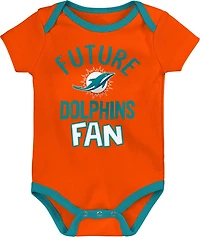 Outerstuff Infants' Dolphins #1 Draft Pick 2-Piece Creeper and Blanket Set