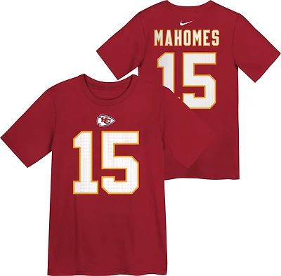 Nike Boys' 4-7 Chiefs Mahomes Fuse Name and Number SS Tee