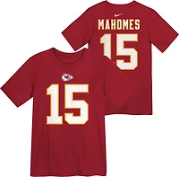 Nike Boys' 4-7 Chiefs Mahomes Fuse Name and Number SS Tee