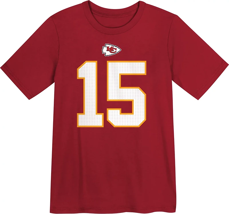 Nike Boys' 4-7 Chiefs Mahomes Fuse Name and Number SS Tee