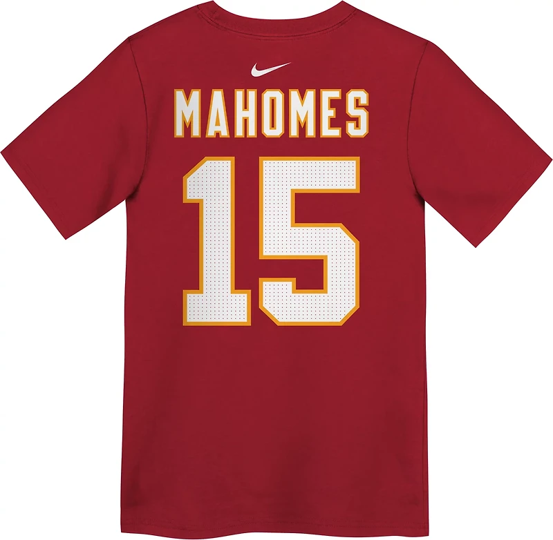 Nike Boys' 4-7 Chiefs Mahomes Fuse Name and Number SS Tee