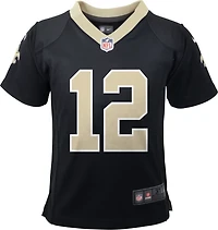 Nike Boys' 4-7 New Orleans Saints Chris Olave #12 NFL Game Team Jersey