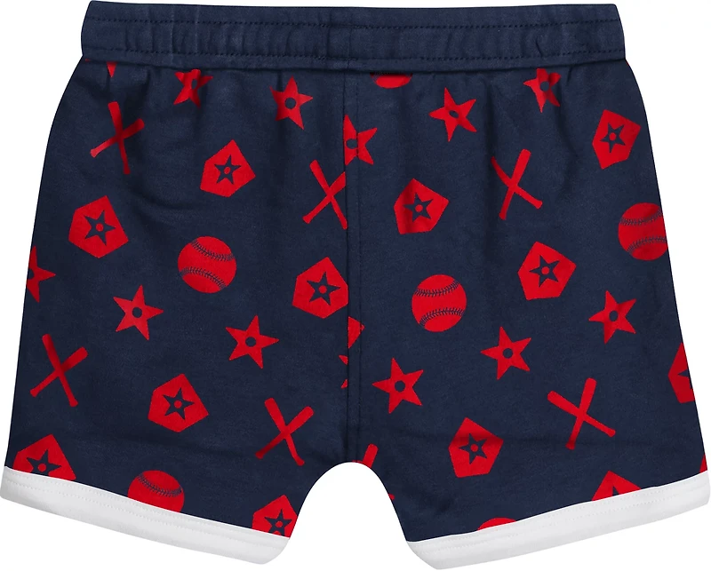 Outerstuff Infants' Atlanta Braves On Deck Diaper Cover Set