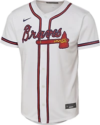 Nike Kids' Atlanta Braves Ronald Acuna Jr. Home Replica 2.0 Jersey