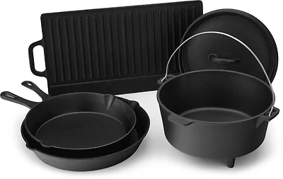 Outdoor Gourmet Cast Iron Starter Set