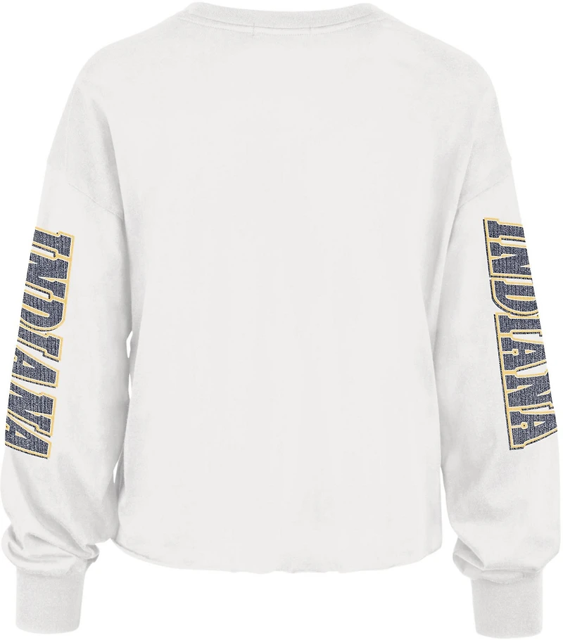 '47 Indiana Pacers Women's Brush Back Parkway Long Sleeve T-shirt