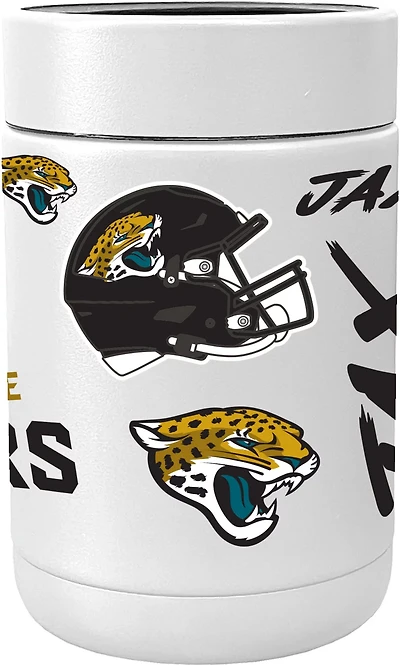 Logo Brands Jaguars Native Powder Coat Can Coolie