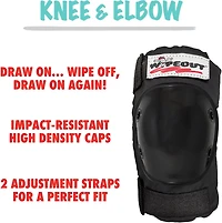 Wipeout Kids' Neon Pad Set