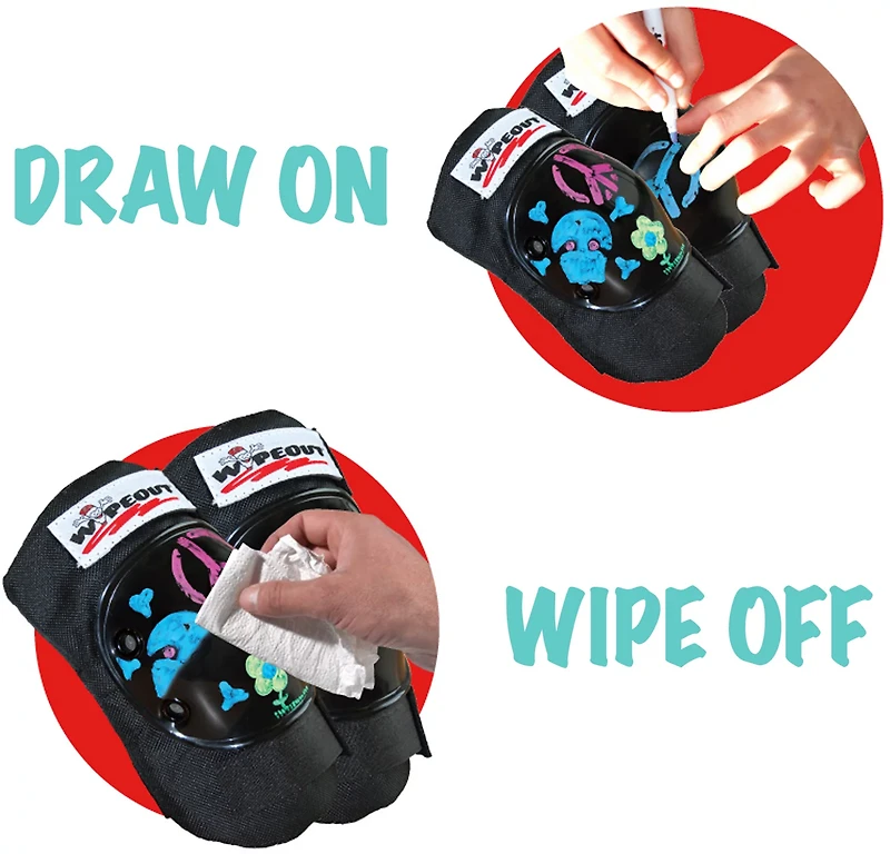 Wipeout Kids' Neon Pad Set