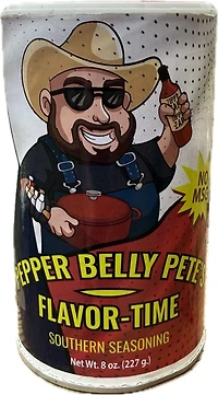 Pepper Belly Pete Flavor-Time 8 oz Southern Seasoning