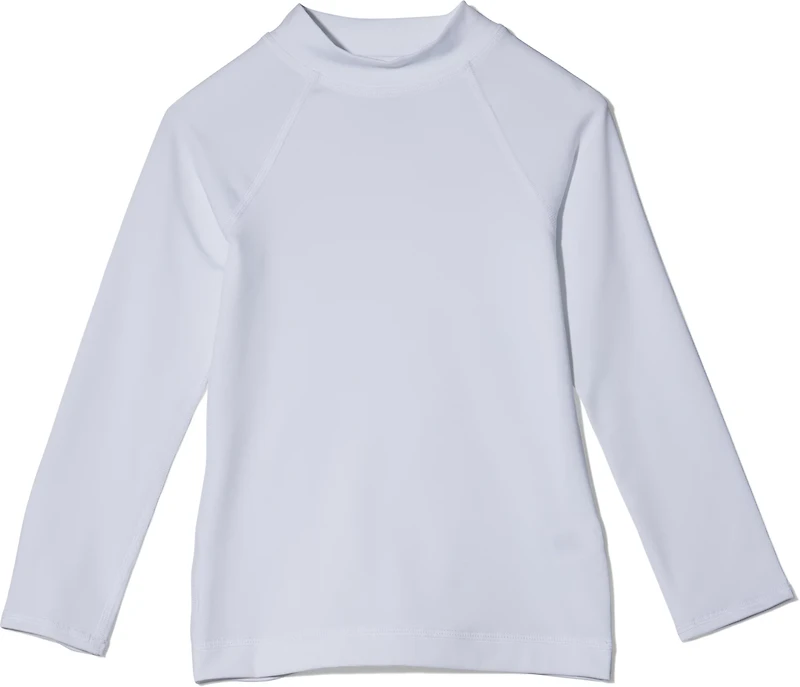 O'Rageous Boys' 4-7 Solid Long Sleeve Rash Guard