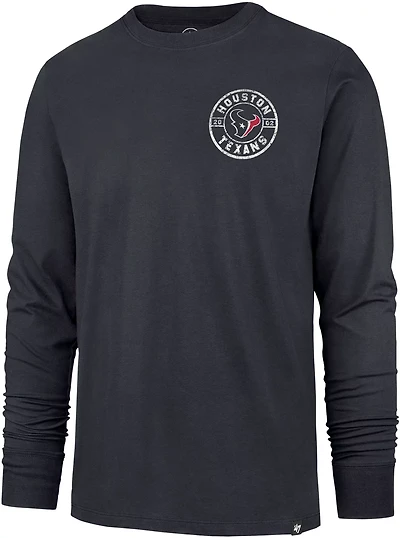 47 Men's Texans Spiral Franklin Long Sleeve T-shirt