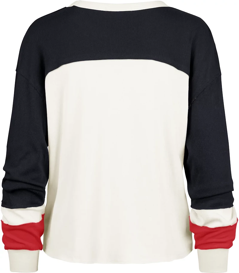 47 Women's Texans Double Header Curve Toni Long Sleeve T-shirt