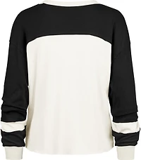 47 Women's Saints Double Header Curve Toni Long Sleeve T-shirt