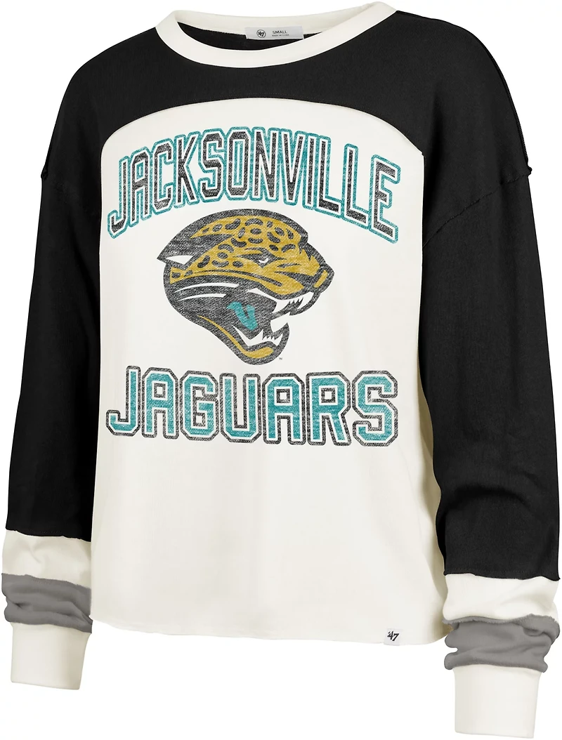 47 Women's Jaguars Double Header Curve Toni Long Sleeve T-shirt