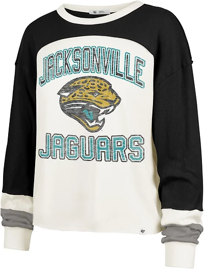 47 Women's Jaguars Double Header Curve Toni Long Sleeve T-shirt