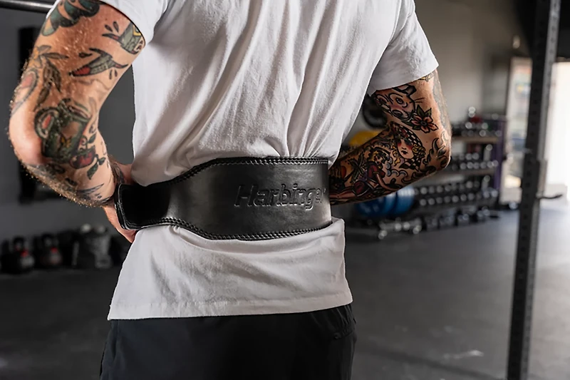 Harbinger 4.5 in Tapered Leather Belt