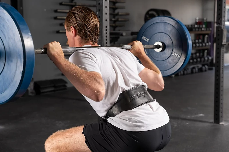 Harbinger 4.5 in Tapered Leather Belt