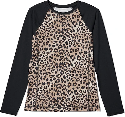 O'Rageous Juniors' Safari Printed Long Sleeve Rash Guard