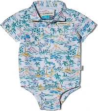 Magellan Outdoors Infant Boys' Laguna Madre Print Onesie