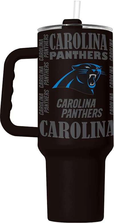 Logo Brands Panthers 40 oz Replay Powder Coat Tumbler