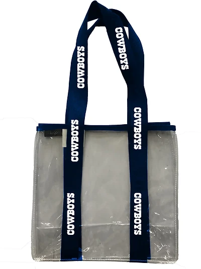 Logo Brands Cowboys Chant Clear Tote