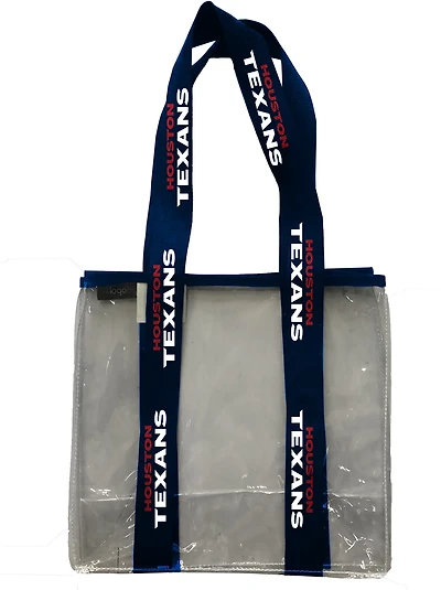 Logo Brands Texans Chant Clear Tote