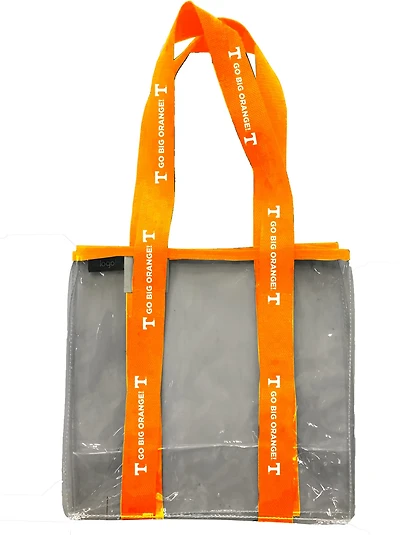 Logo Brands Tennessee Chant Clear Tote