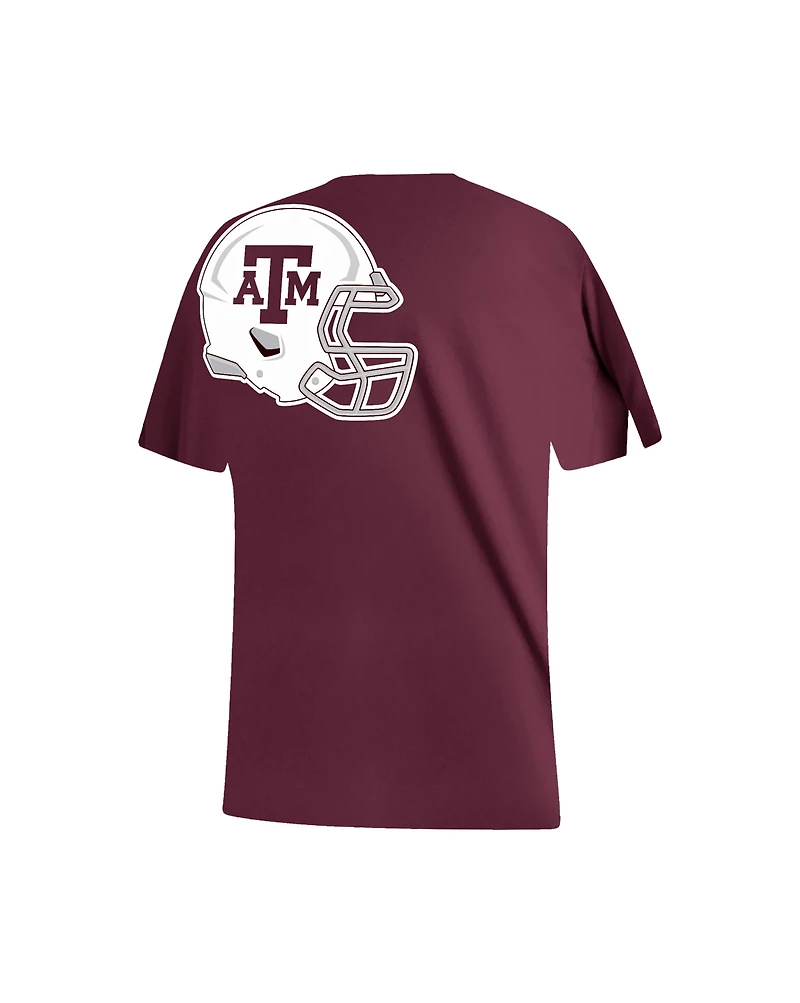 adidas Men's Texas A&M Helmet T-shirt
