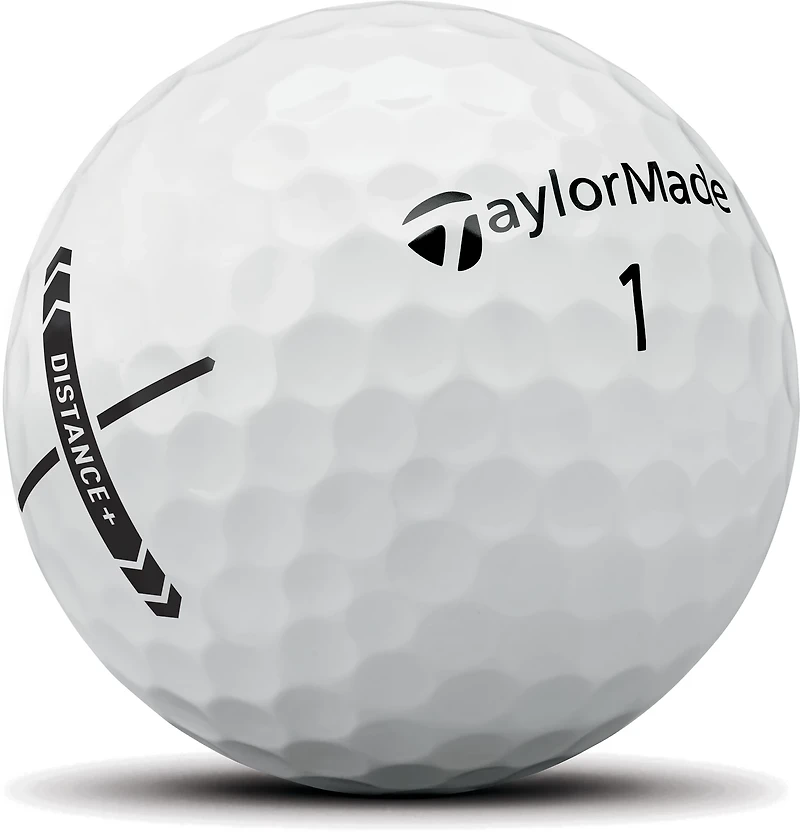 TaylorMade Distance+ Golf Balls 12-Pack