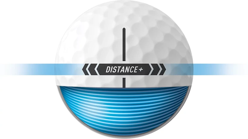 TaylorMade Distance+ Golf Balls 12-Pack