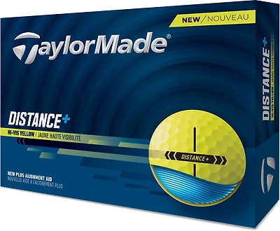 TaylorMade Distance+ Golf Balls 12-Pack