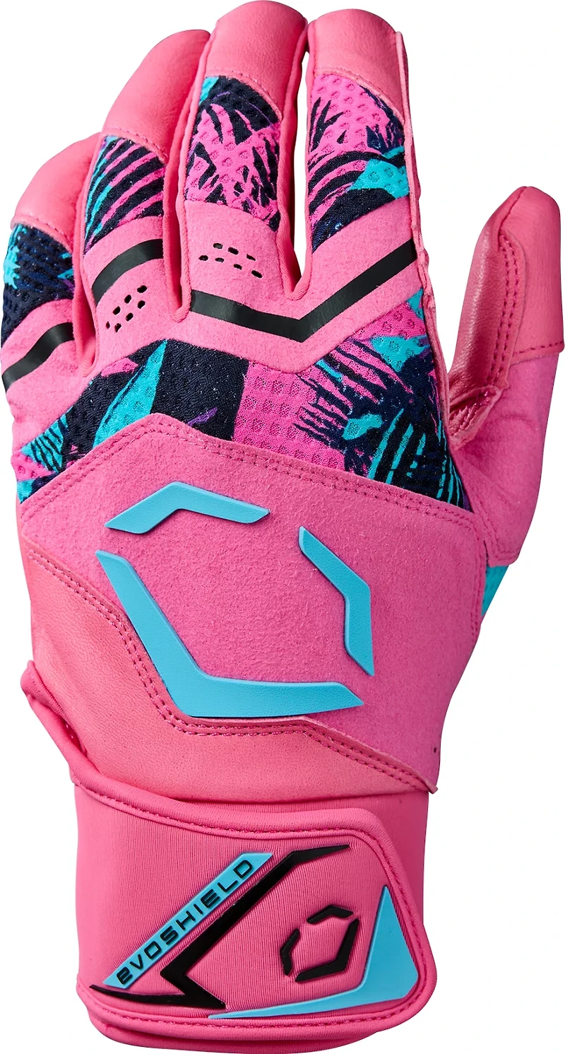 EvoShield Adult Carbyne Miami Vice Batting Gloves