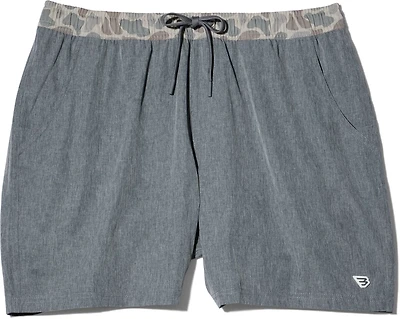 BURLEBO Men's USA Throwback Athletic Shorts