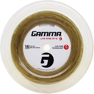 Gamma Live Wire XP 16 Gauge Tennis String Reel
