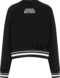 Pro Standard Women's Houston Astros Pearls Fleece Crew Neck