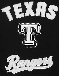 Pro Standard Women's Texas Rangers Pearls Fleece Crew Neck
