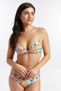 Cyn & Luca Juniors' Bethany Petite Lily Pearl Swim Bottoms