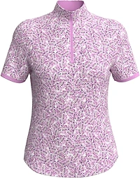 Callaway Women's Mini Floral Polo Shirt