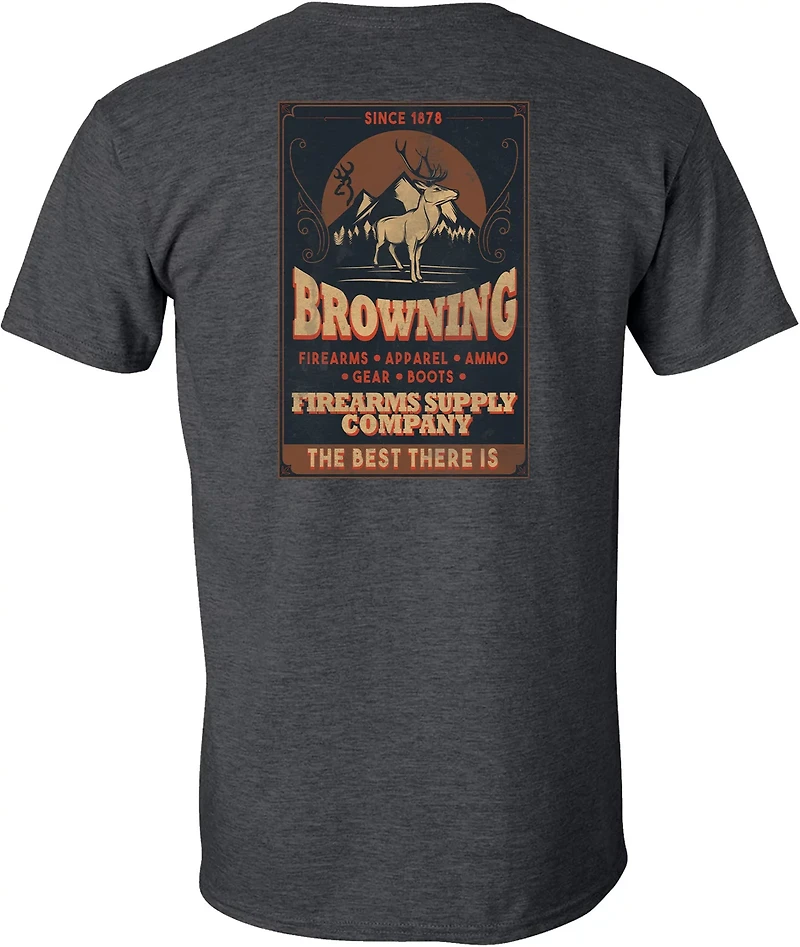 Browning Men's Firearms Supply Company Short-sleeve Graphic T-shirt