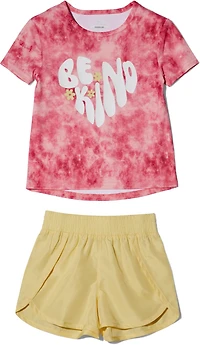 BCG Toddlers' Be Kind Shirt and Shorts Set