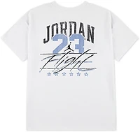 Jordan Girls' Distressed Collegiate Short Sleeve T-shirt