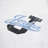 Jordan Girls' Distressed Collegiate Short Sleeve T-shirt