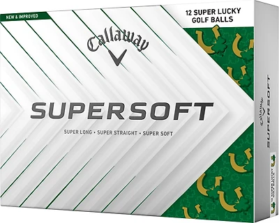 Callaway 2025 Supersoft Lucky Edition Golf Balls 12-Pack