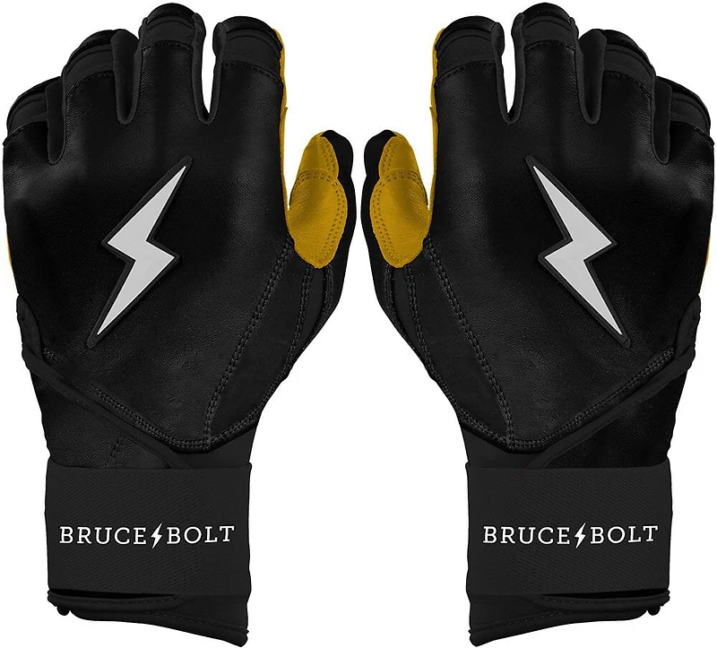 BRUCE BOLT Youth Premium Pro Long Cuff Batting Gloves