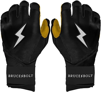 BRUCE BOLT Youth Premium Pro Long Cuff Batting Gloves