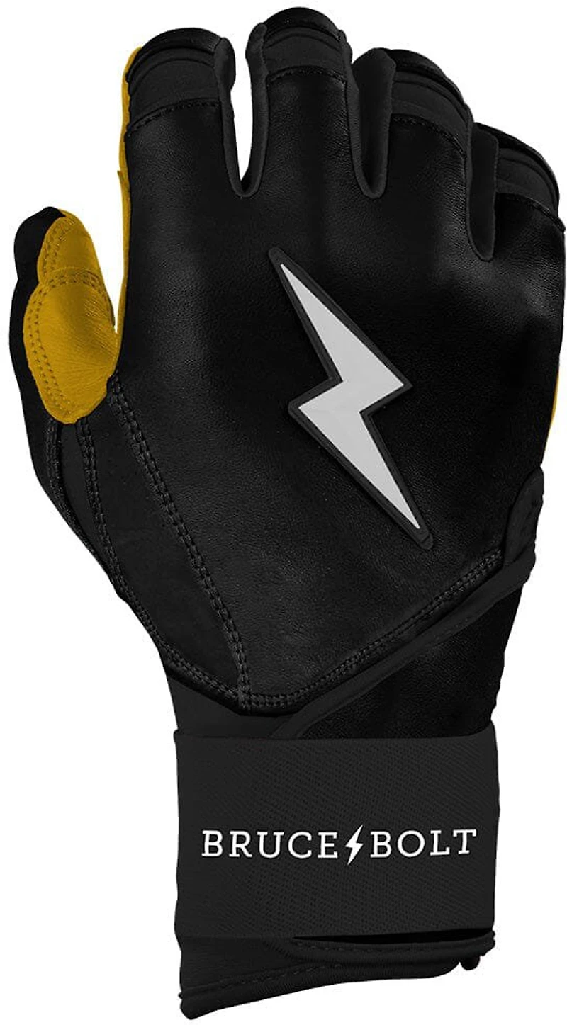 BRUCE BOLT Youth Premium Pro Long Cuff Batting Gloves