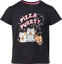 BCG Girls’ Pizza Cats Graphic T-shirt